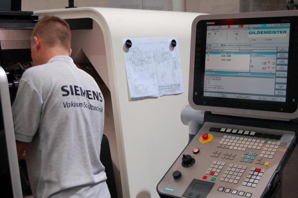 Nur Praxis führt zum fitten CNC-Facharbeiter