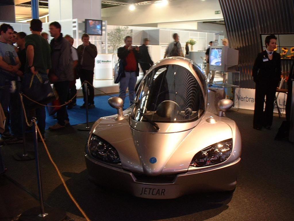 Jetcar mit GFK-Karosserie