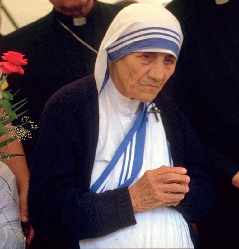 Mutter Theresa erhielt 1979 den Friedensnobelpreis