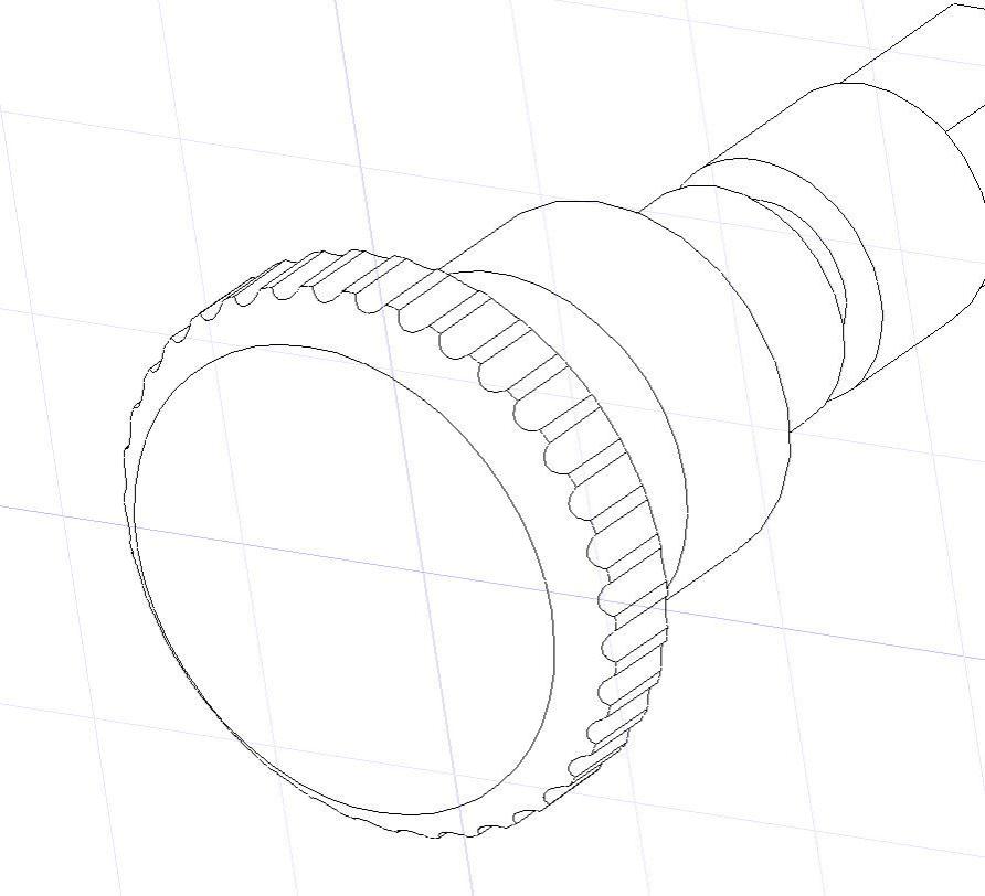 Mitnehmer: aus 3D-Grundkörpern entstanden