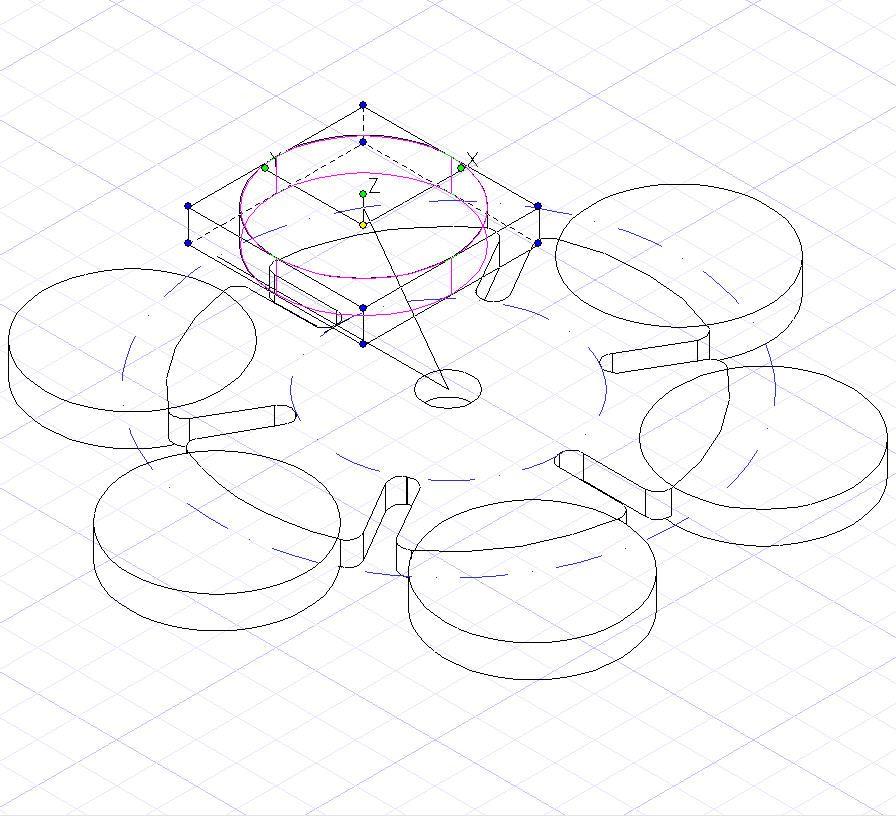 Malteserkreuz aus 3D-Grundkörper erstellt