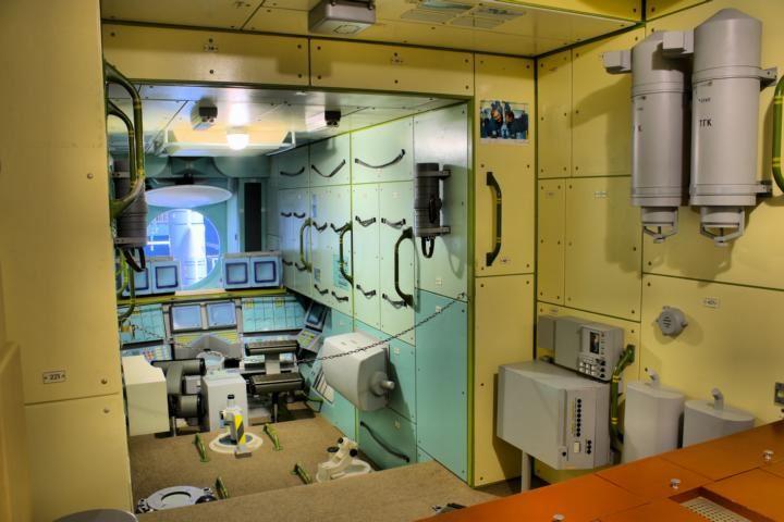 Das Innere des MIR-Simulators