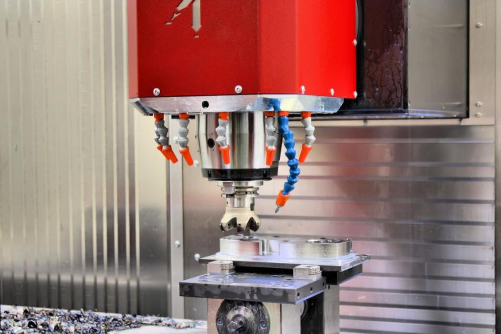 Die Tiltenta 9-Hauptspindel bietet 35 kW Leistung
