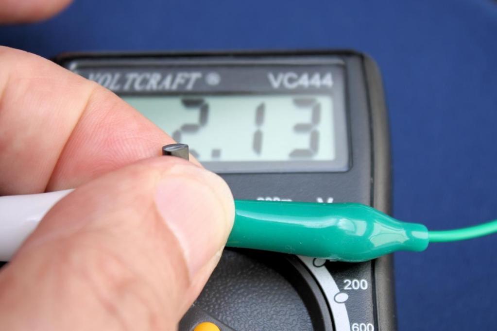 PTC: Widerstand 2,13 kOhm bei 36 Grad Celsius