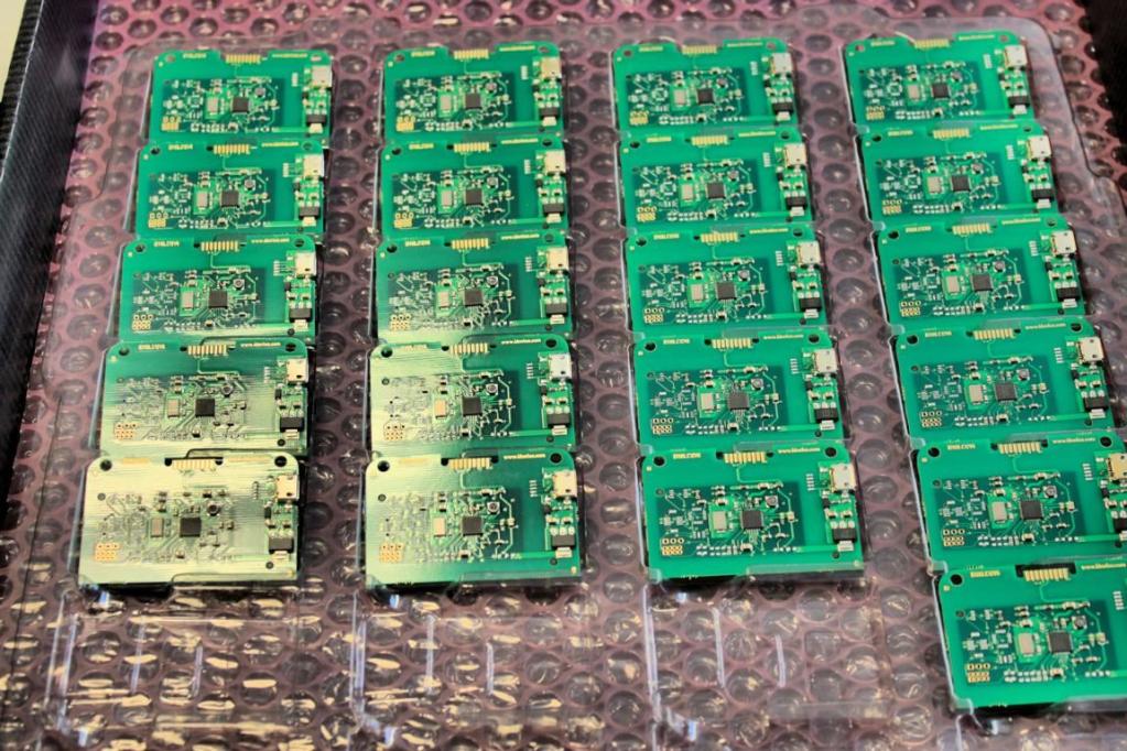 Die Verschlüsselung der Daten erfolgt per Chip
