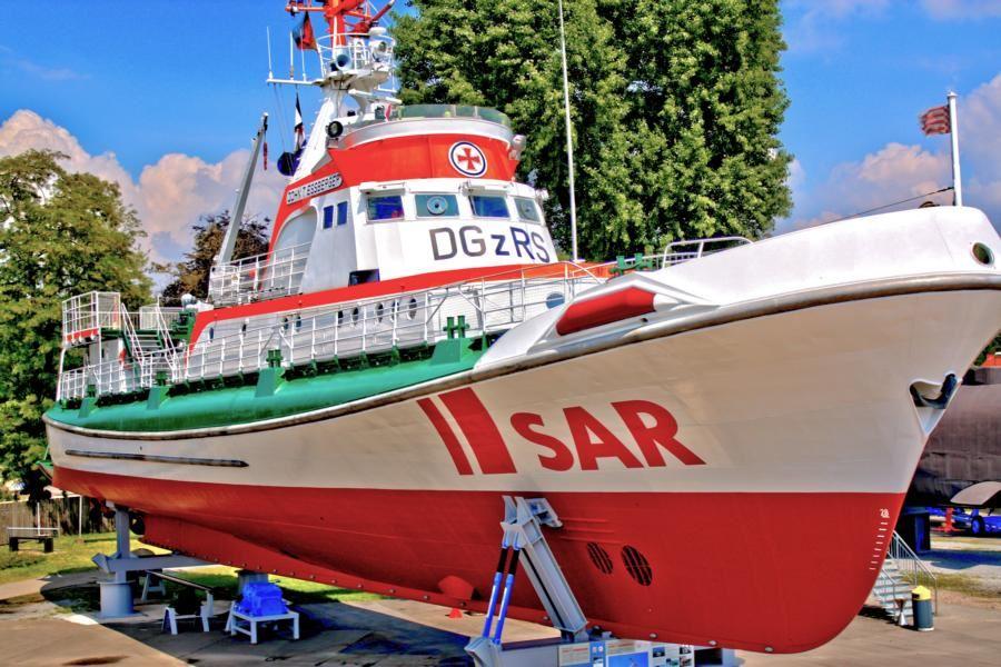 SAR-"Oldie"-Seenotkreuzer